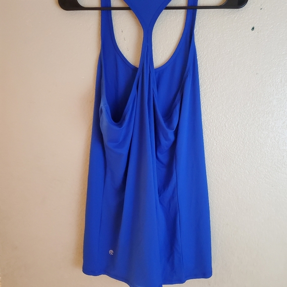 Champion Blue Sleeveless Racerback Active Top - Picture 2 of 3